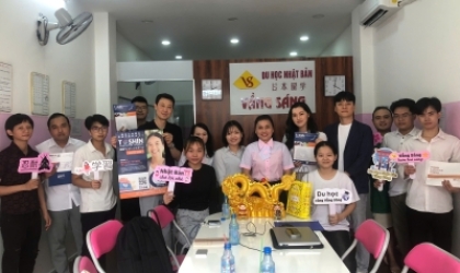 GIAO LƯU TRƯỜNG NHẬT NGỮ TOSHIN - VẦNG SÁNG