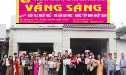 LỄ XUẤT CẢNH DU HỌC SINH 10/2024
