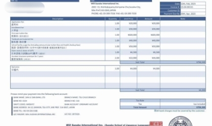 HỌC PHÍ NĂM 2023