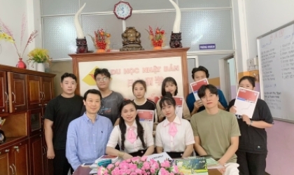 GIAO LƯU TRƯỜNG NHẬT NGỮ TOSHIN