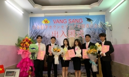 LỄ XUẤT CẢNH DU HỌC SINH KỲ THÁNG 4 NĂM 2025
