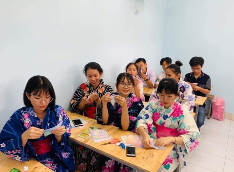 Hội giao lưu nhật việt với các trò chơi dân gian của Nhật Bản
