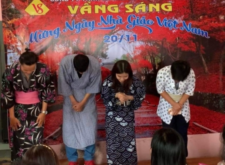 VĂN HÓA CHÀO HỎI CỦA NGƯỜI NHẬT BẢN